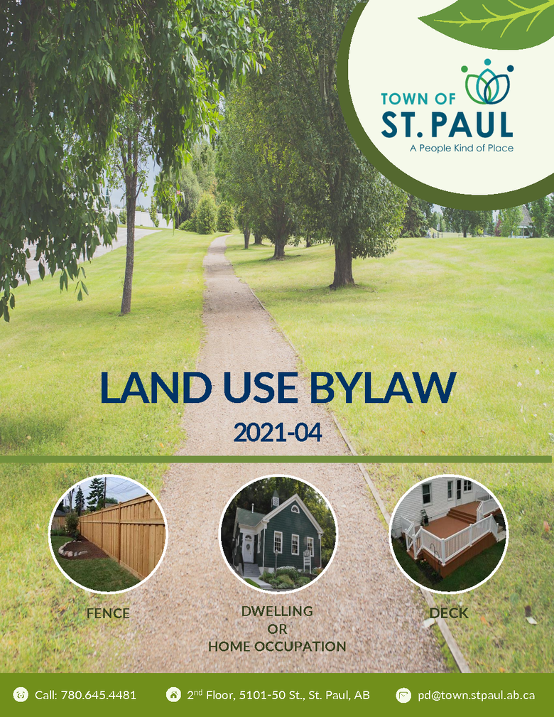 Land Use Bylaw - New Unofficial Office Consolidation now available